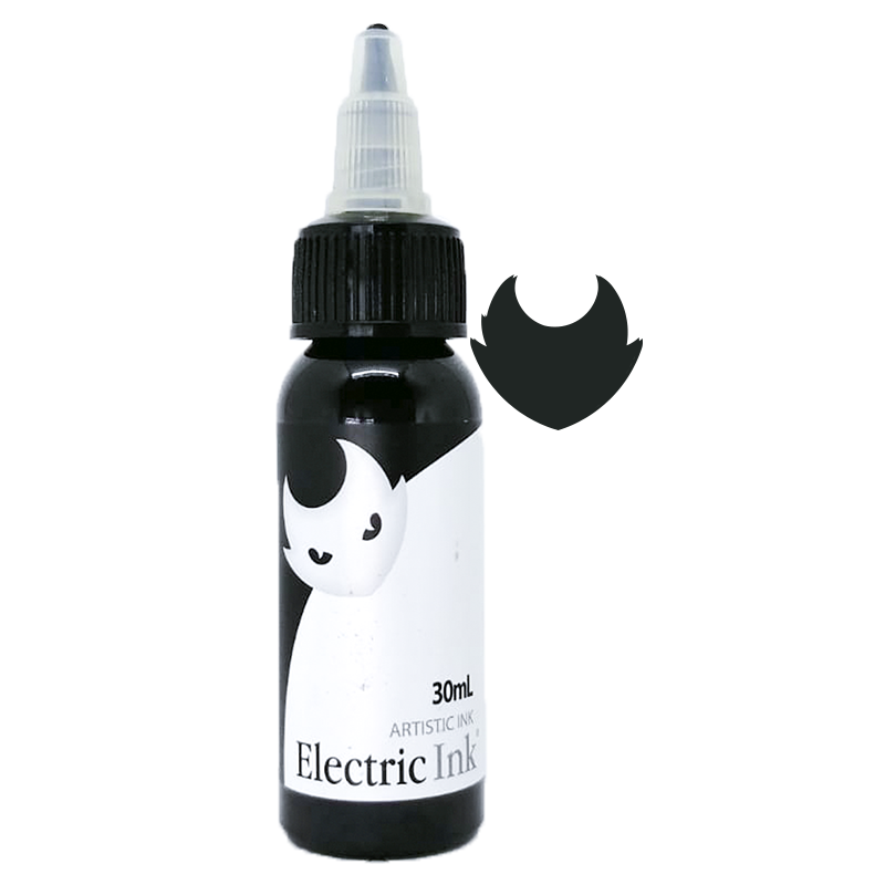 Maori Black Electric Ink